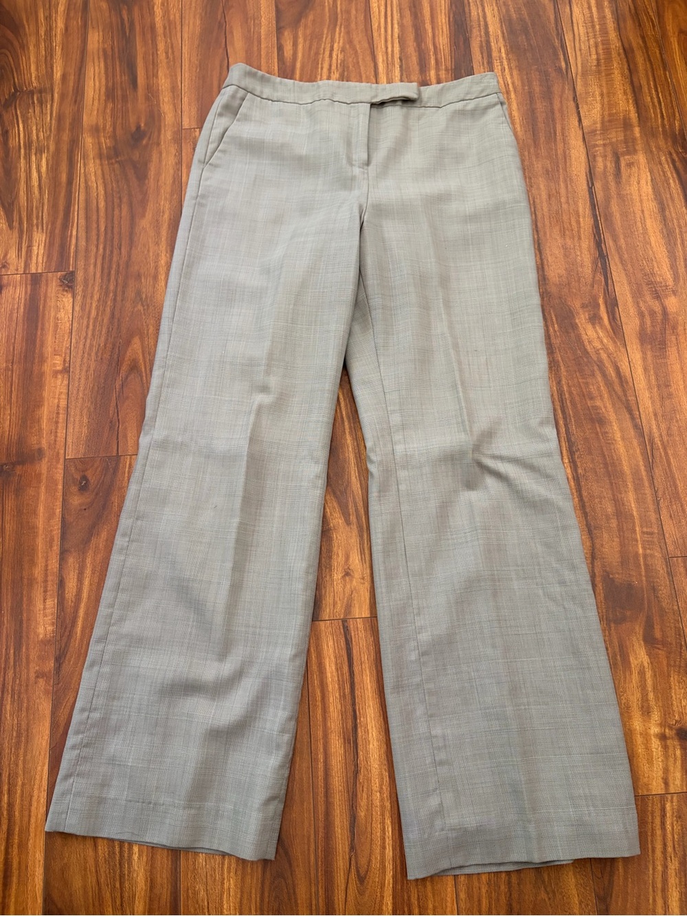 Ann Taylor LOFT Wide-Leg Dress Pants in Light Gray Women’s 8 Nearly New